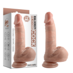 DUAL DENSITY SILICONE COCK 7.2"